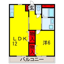 八幡宿駅 バス8分  郡本下車：停歩1分 2階の物件間取画像